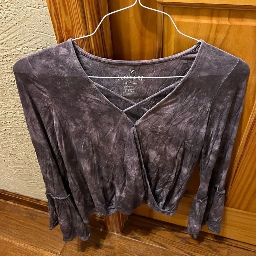 American Eagle soft & sexy purple top